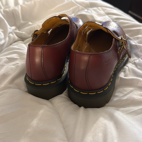 Dr. Martens 8065 Double-Strap Mary Jane’s in Dark Cherry NWOT - Picture 6 of 8